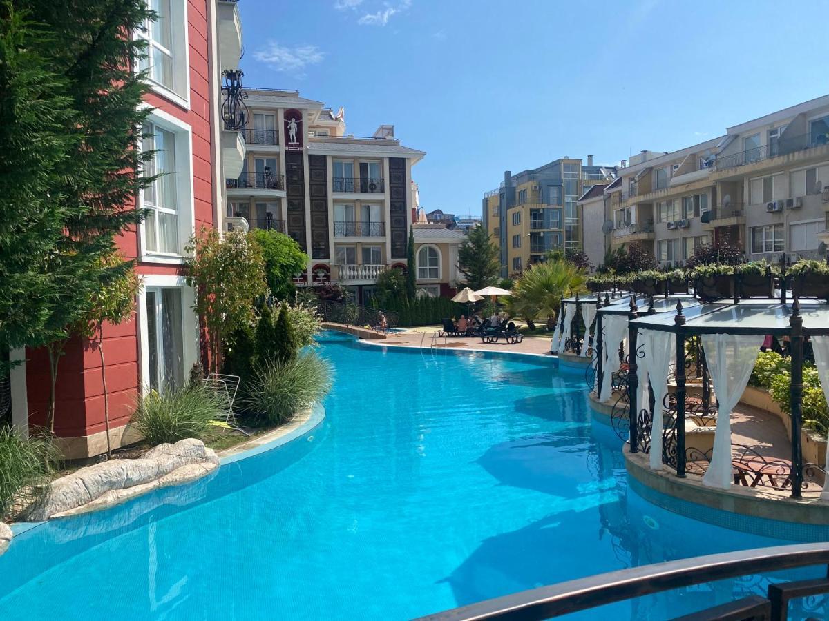 Messembria A309 Studio Pantai Sunny Bagian luar foto