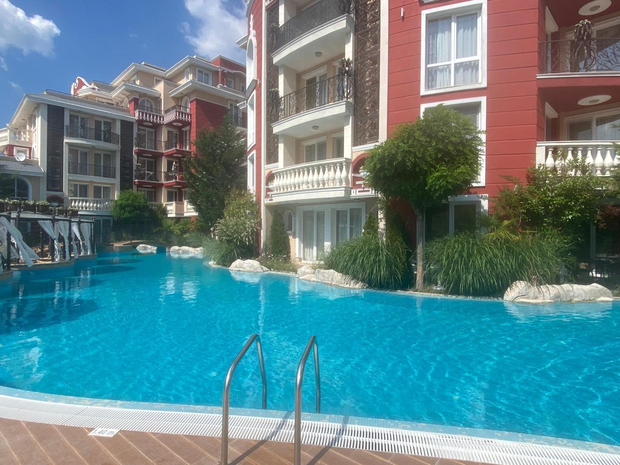 Messembria A309 Studio Pantai Sunny Bagian luar foto