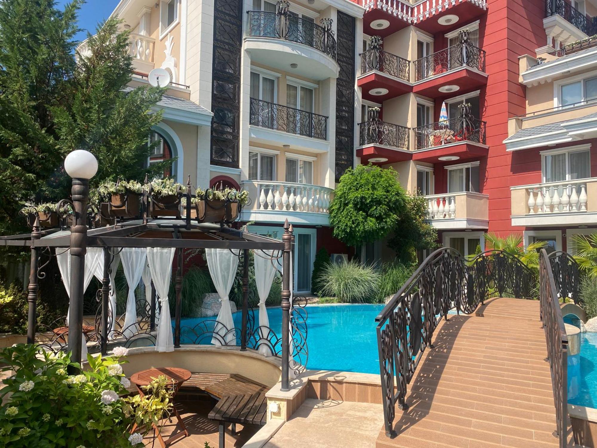 Messembria A309 Studio Pantai Sunny Bagian luar foto