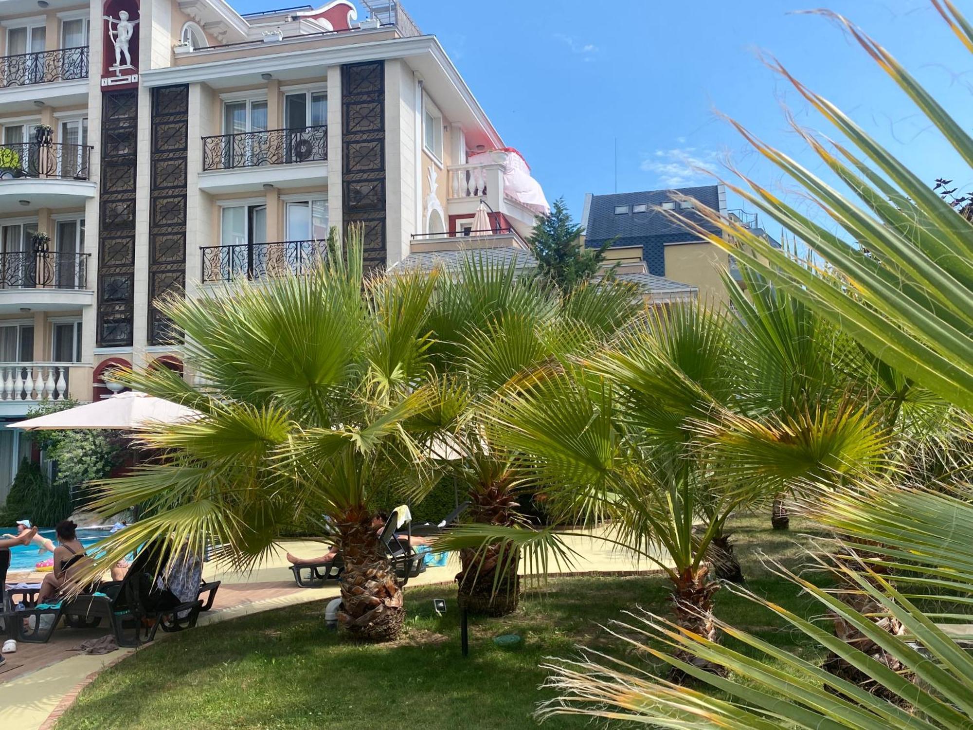 Messembria A309 Studio Pantai Sunny Bagian luar foto